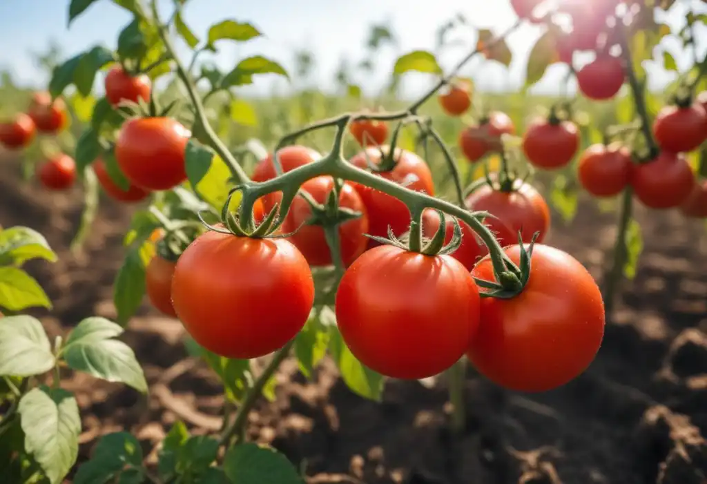 استفاده از کود برای رنگ گوجه